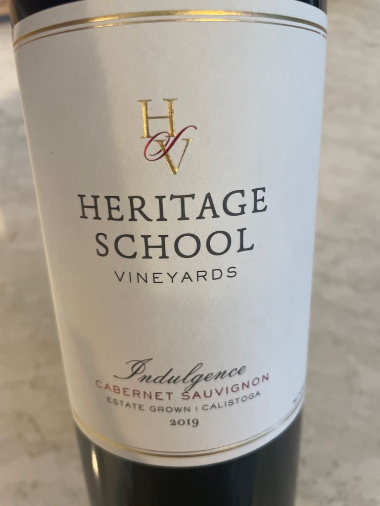 2019 Heritage School Vineyards Sauvignon Hannah's Indulgence