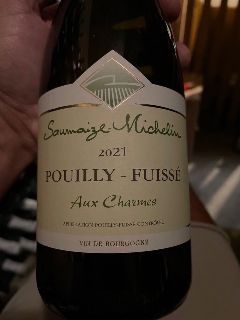 2022 Domaine Saumaize-Michelin Pouilly-Fuissé Les Tilliers