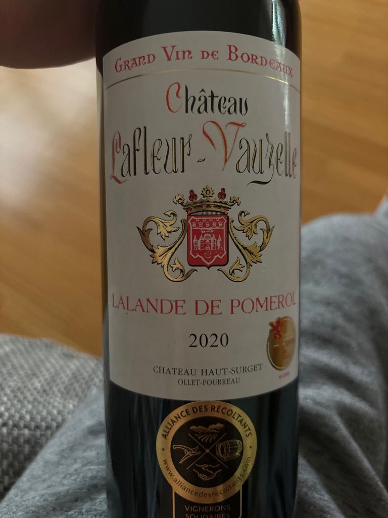 2023 Château Lafleur-Vauzelle - CellarTracker