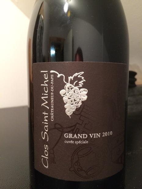 2009 Clos Saint Michel Châteauneuf-du-Pape Grand Vin - CellarTracker