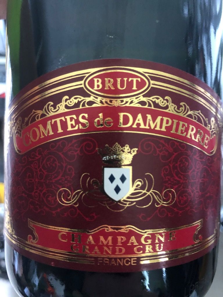 2012 Comte Audoin de Dampierre Champagne Grand Cru, France, Champagne, Champagne Grand Cru