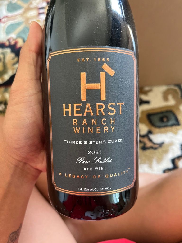 2021 Hearst Ranch Winery Three Sisters Cuvée, USA, California, Central
