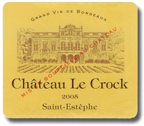 Chateau le crock. Вино Chateau le Crock, Cru Bourgeois, 2012, 0.75 л. Chateau Potensac. Bordeaux (750 мл).