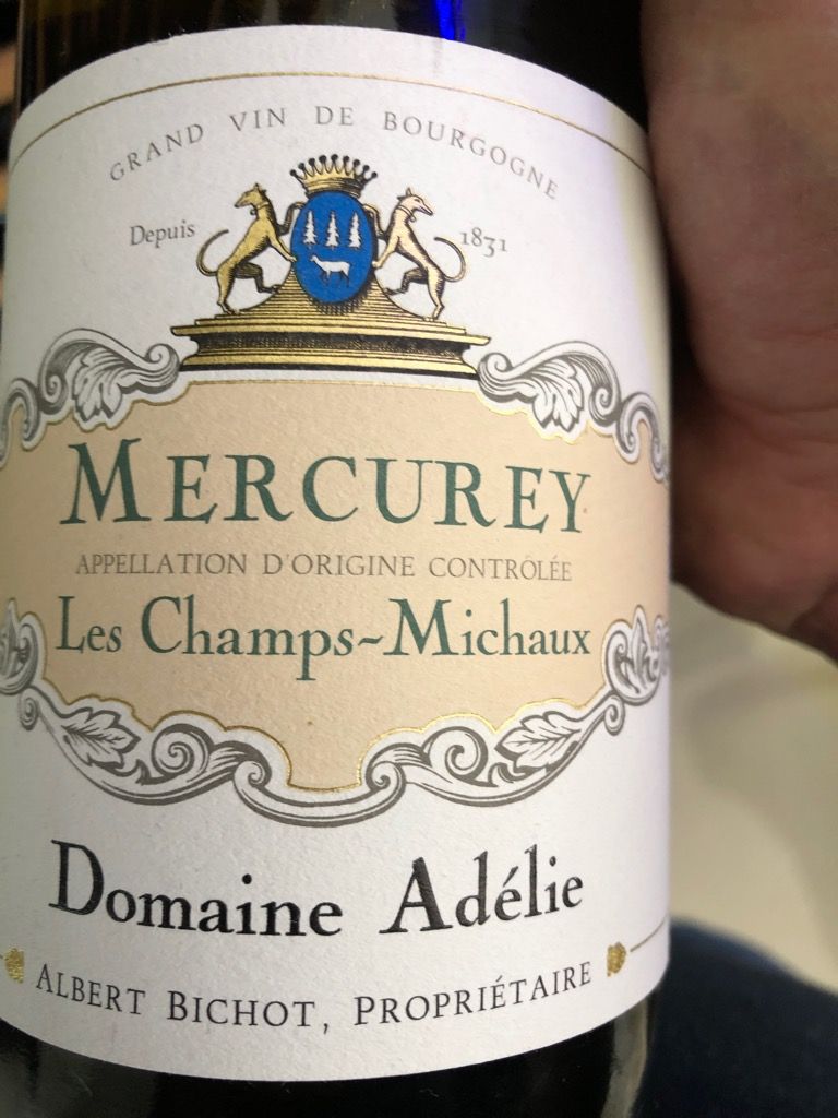 2014 Maison Albert Bichot Mercurey Les Champs Michaux Blanc