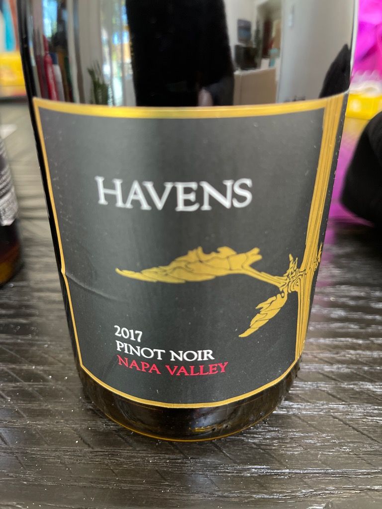 2017 Havens Wine Cellars Pinot Noir, USA, California, Sonoma County