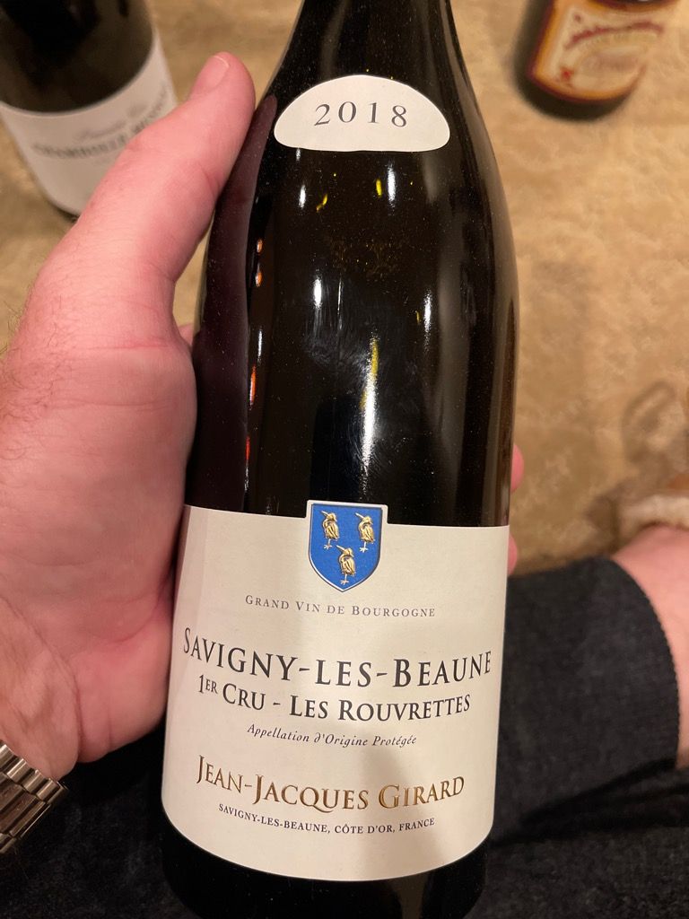 2018 Domaine Jean-Jacques Girard Savigny-lès-Beaune 1er Cru