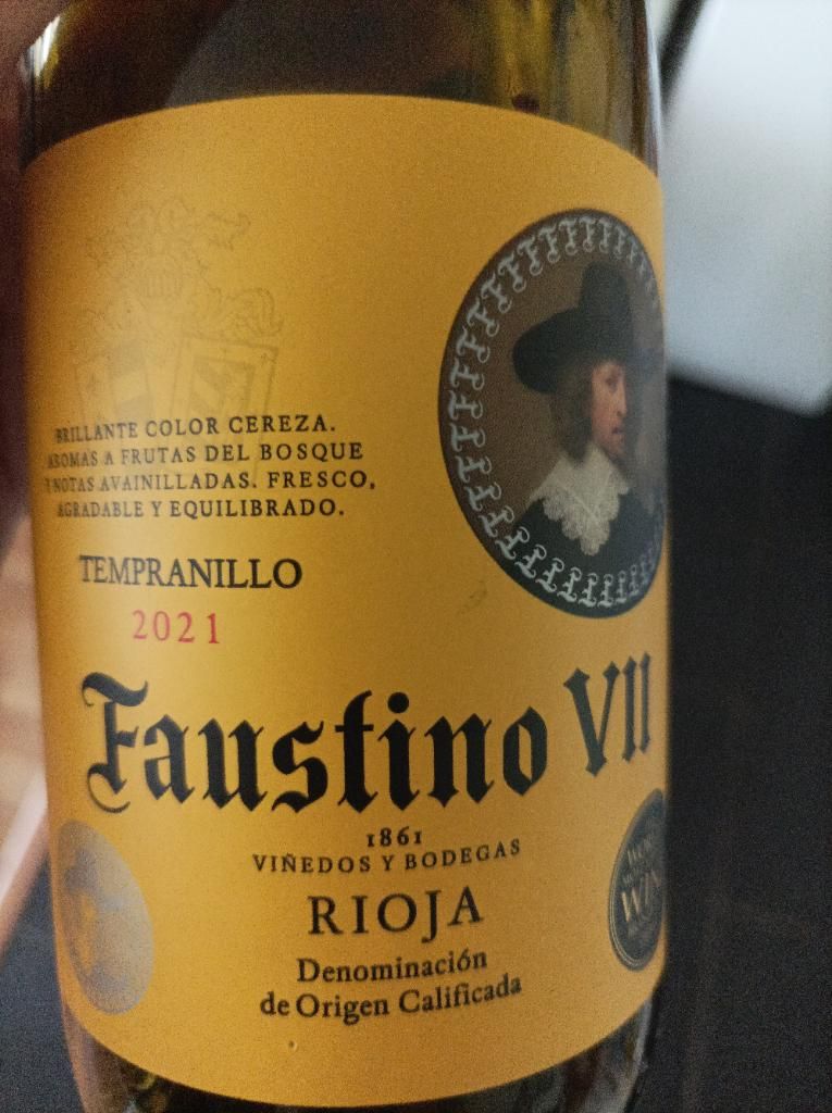 CellarTracker 2021 VII Rioja - Faustino Faustino