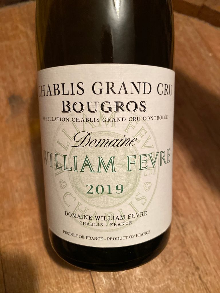 WILLIAM FEVRE シャブリ 2019 2本セット 2019 William Fevre Chablis Premier Cru Vaulorent Chardonnay