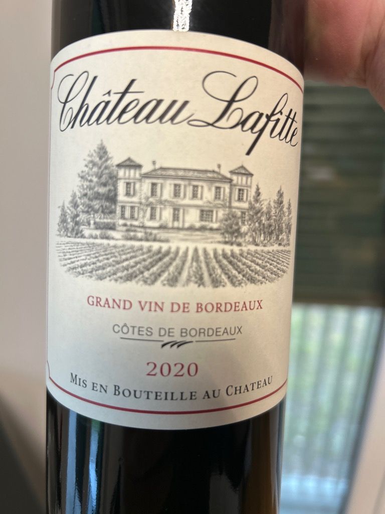 2020 Château Lafitte - CellarTracker