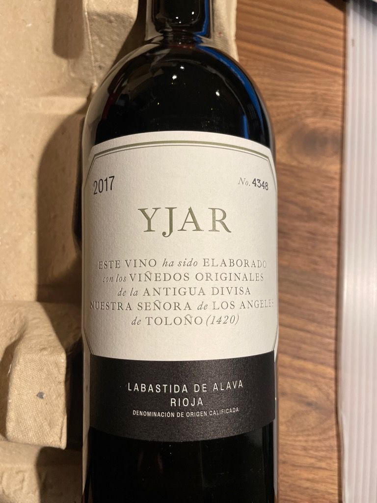 Yjar Rioja 2017 Telmo Rodríguez Rioja Yjar, Spain, La Rioja, La Rioja Alavesa ...