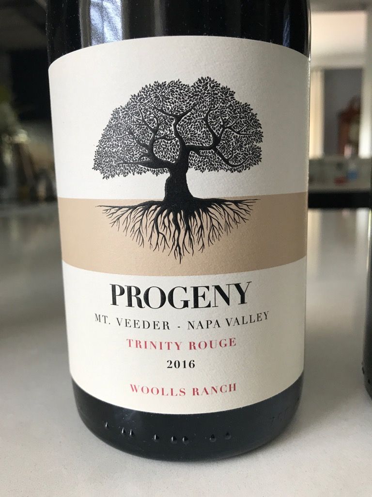 2016 Progeny Winery Trinity Rouge, USA, California, Napa Valley, Mt