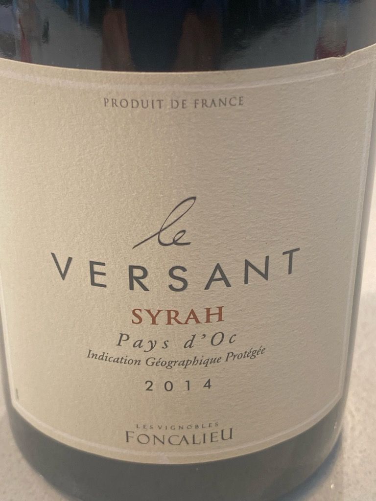 Le Versant Syrah