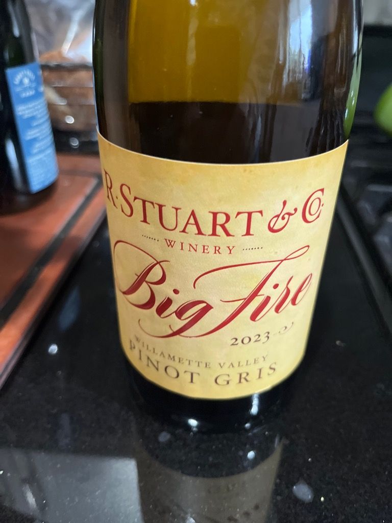 R. Stuart 2022 R. Stuart & Co. Pinot Gris Big Fire - CellarTracker