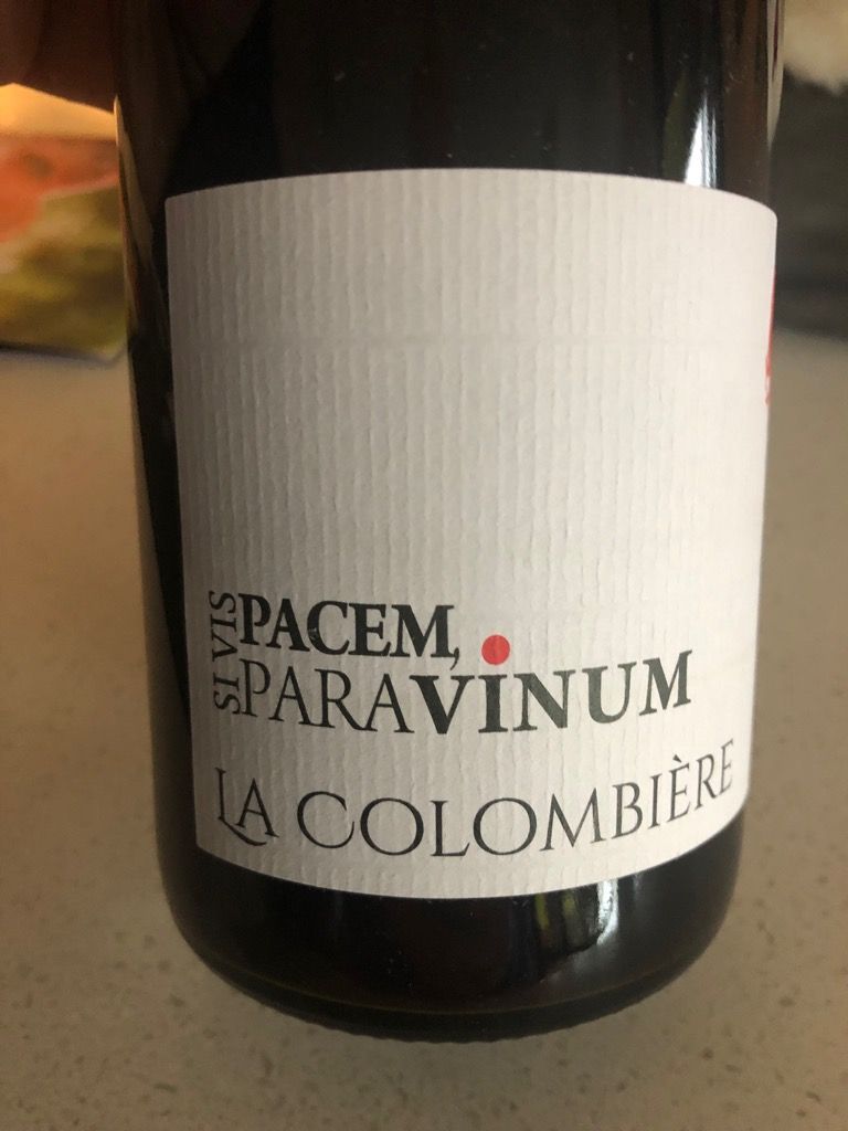2019 Château la Colombière Si Vis Pacem, Para Vinum, France, Vin de