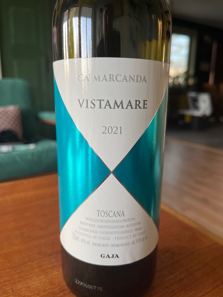 2021 Ca' Marcanda (Gaja) Vistamare Toscana IGT - CellarTracker