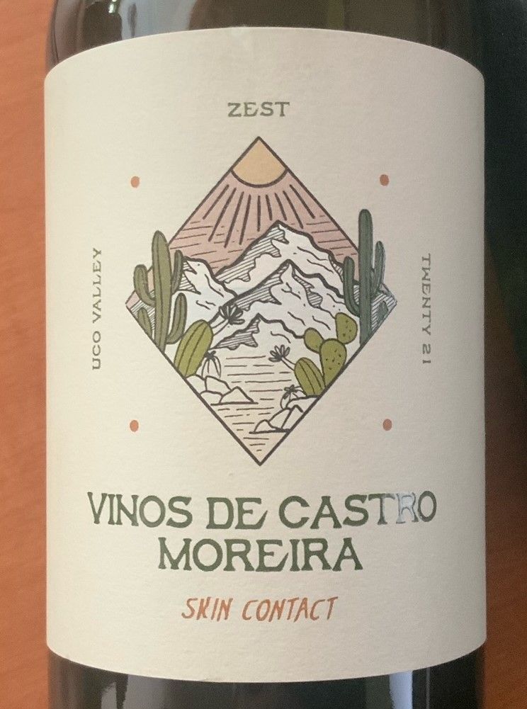 2021 Casa de Uco Zest Vinos de Castro Moreira Skin Contact, Argentina