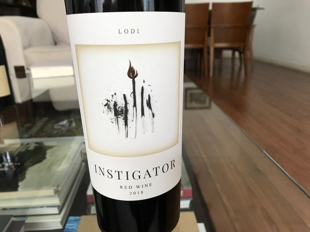 2018 Instigator Wines Red Wine, USA, California, Central Valley, Lodi 