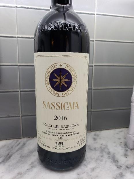 2016 Tenuta San Guido Sassicaia - CellarTracker