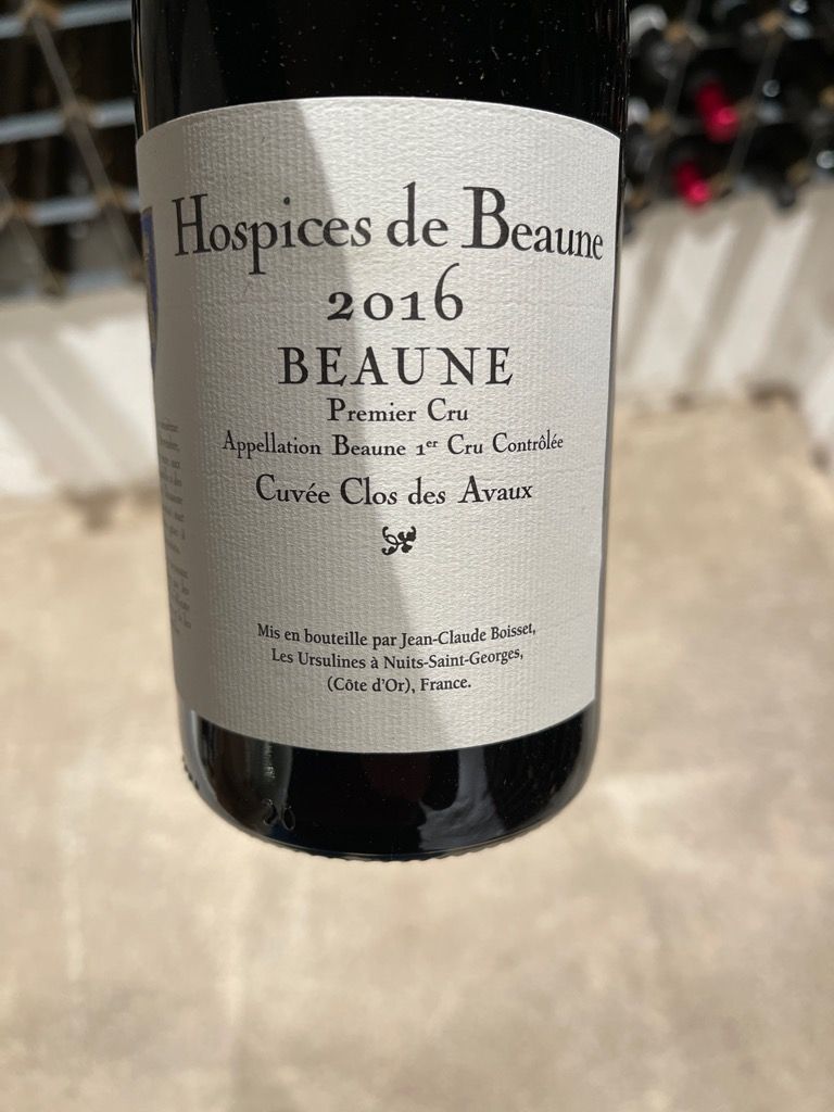 2017 Hospices de Beaune Beaune 1er Cru Cuvée Clos des Avaux