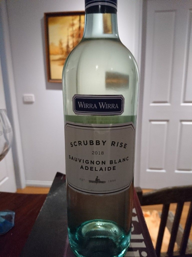 2018 Wirra Wirra Sauvignon Blanc Scrubby Rise, Australia, South ...