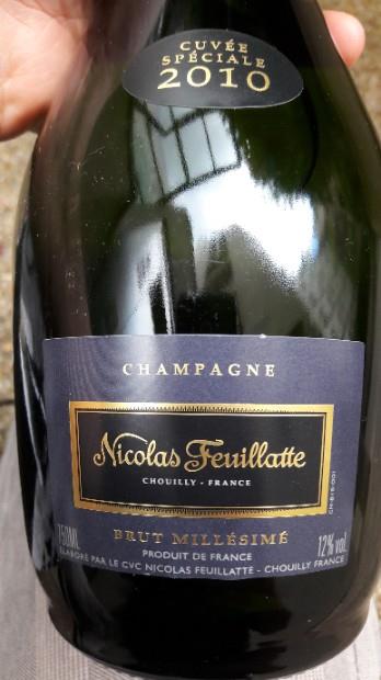 2010 Nicolas Brut Champagne CellarTracker Cuvée Spéciale Feuillatte - Millésimé