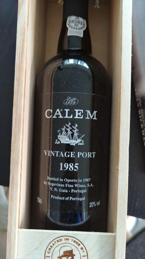 1985 Cálem Porto Vintage - CellarTracker