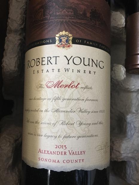 2013 Robert Young Estate Winery Merlot, USA, California, Sonoma County ...