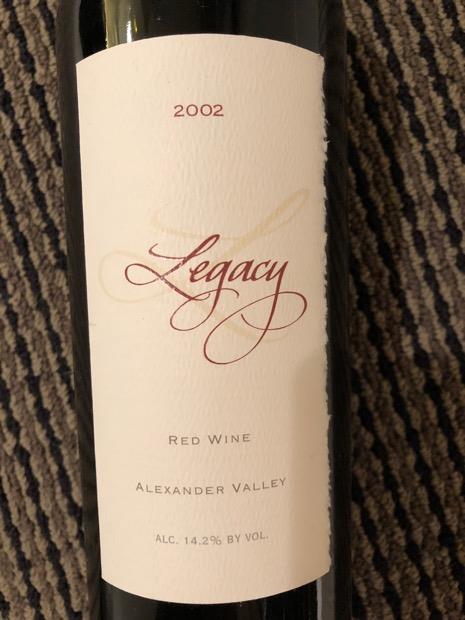 legacy wine