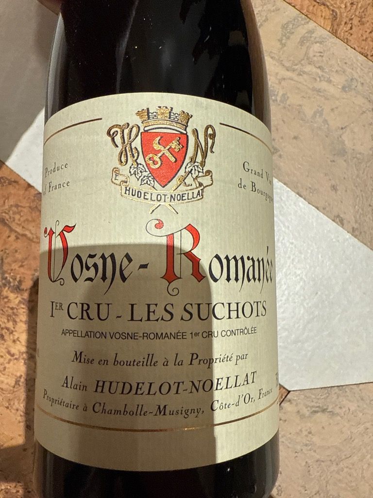 アラン　ユドロ　ノエラ2010年ヴォーヌ　ロマネ　1er レ　マルコンソール アラン ユドロ ノエラ2010年ヴォーヌ ロマネ 1er レ マルコンソール