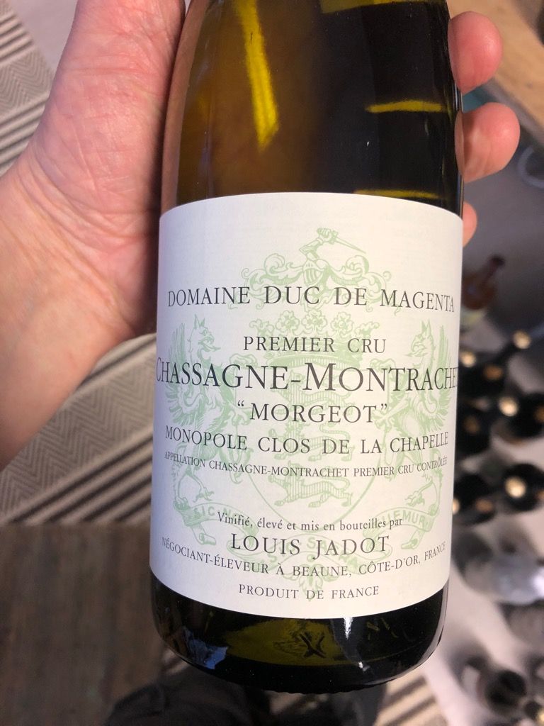 2017 Louis Jadot Chassagne-Montrachet 1er Cru Morgeot Clos de la