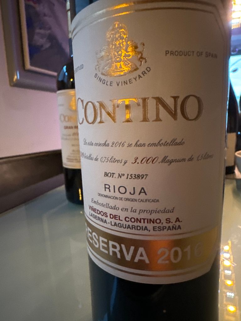 2016 Bodegas y Viñedos del Contino Rioja Laserna Blanco, Spain, La ...