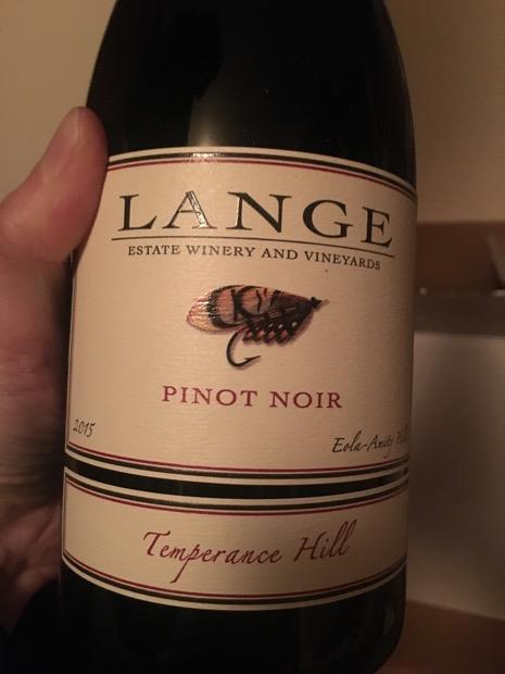 2015 Lange Pinot Noir Freedom Hill Vineyard USA Oregon Willamette 
