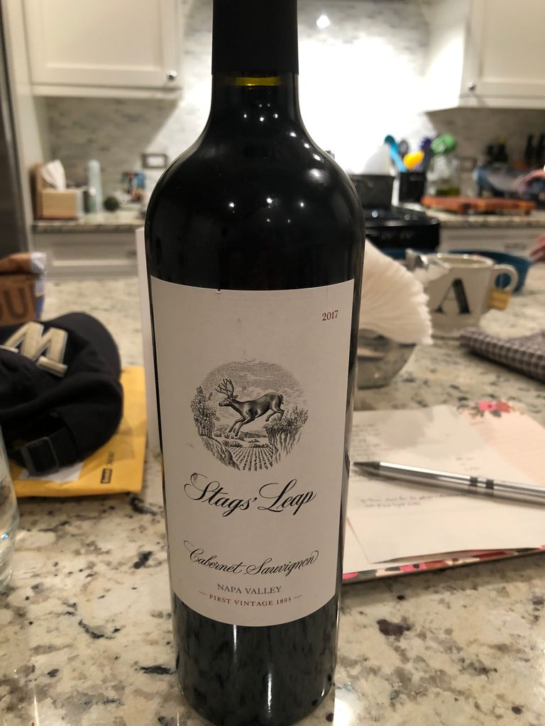 2017 Stags' Leap Winery Cabernet Sauvignon Napa Valley - CellarTracker