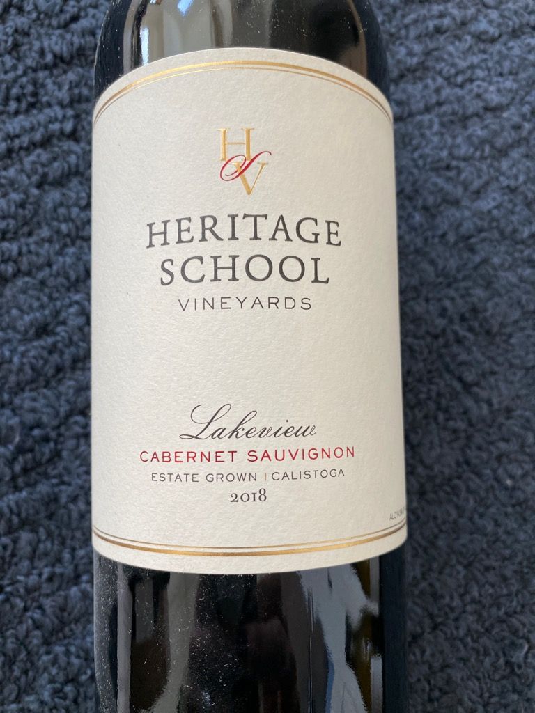 2018 Heritage School Vineyards Sauvignon Lakeview, USA