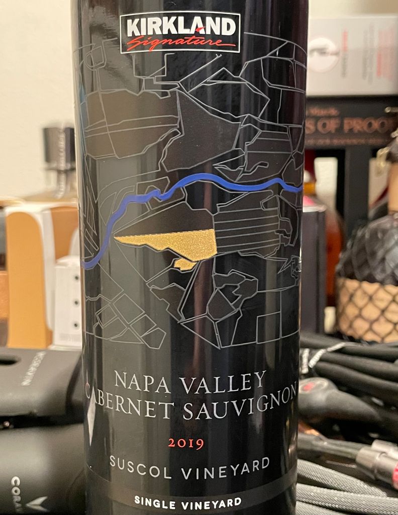 2019 Kirkland Signature Cabernet Sauvignon Signature Series Suscol Napa