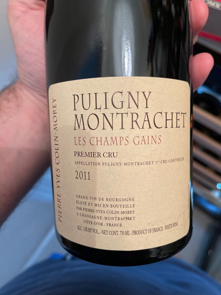 2011 Pierre-Yves Colin-Morey Puligny-Montrachet 1er Cru Les Champs