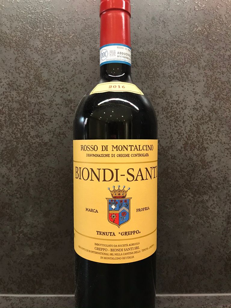 2016 Tenuta Greppo (Biondi-Santi) Rosso di Montalcino - CellarTracker
