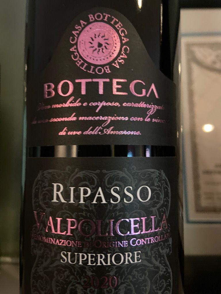 2023 Bottega Ripasso della Valpolicella Superiore, Italy, Veneto ...
