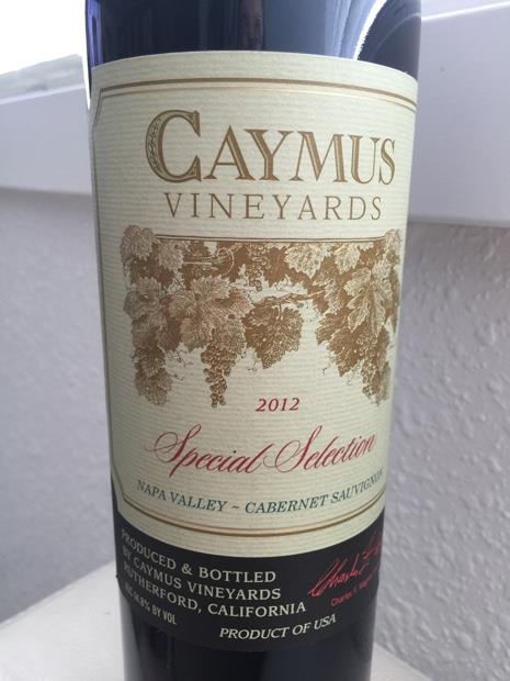 caymus special selection cabernet sauvignon 2014