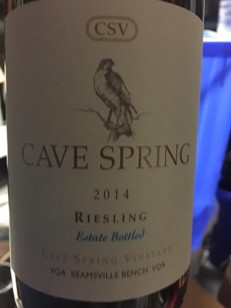 2012 Cave Spring Riesling CSV Estate Bottled, Canada, Ontario, Niagara ...