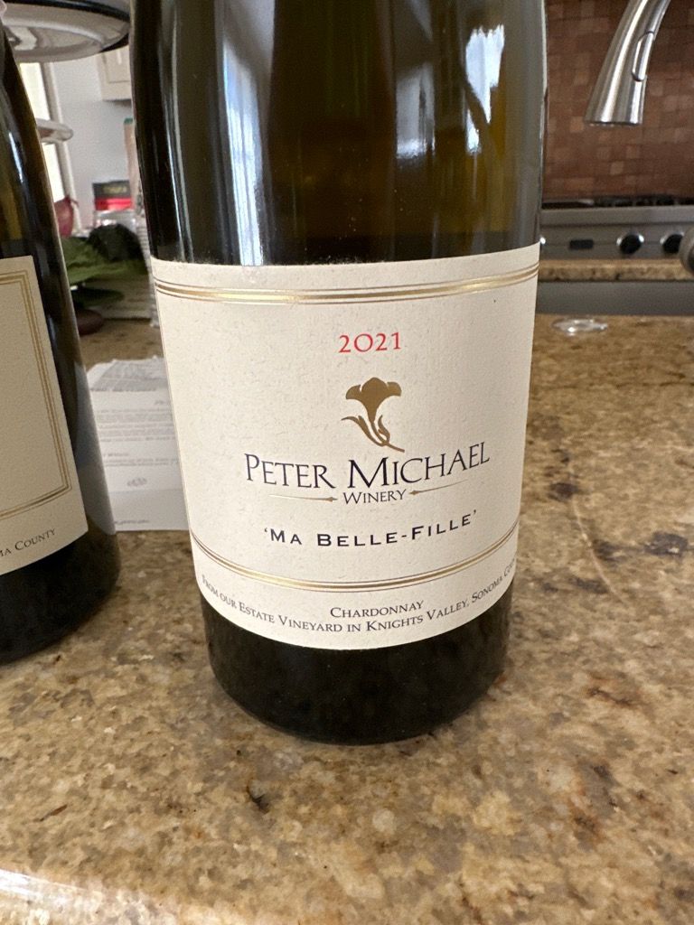 2021 Peter Michael Chardonnay Ma Belle-Fille - CellarTracker