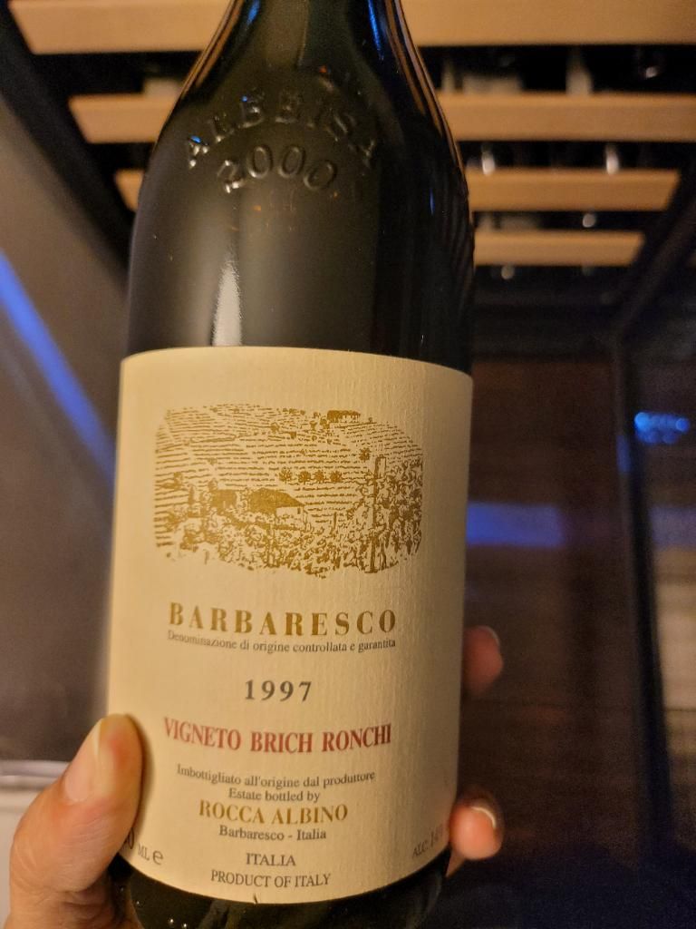 1997 Albino Rocca Barbaresco Vigneto Brich Ronchi