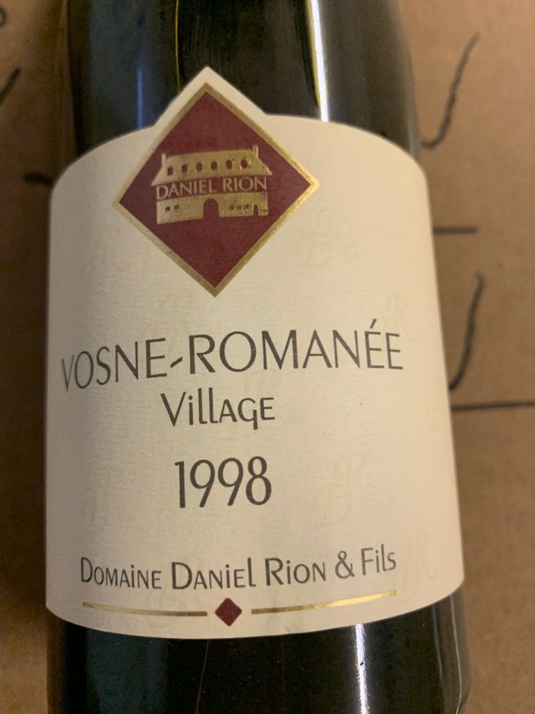 2015 Domaine Daniel Rion et Fils Vosne-Romanée Village - CellarTracker