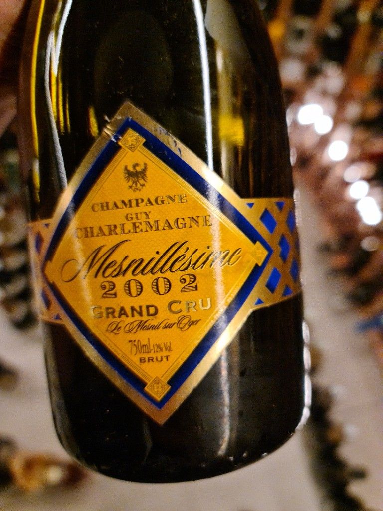 ワイン GUY CHARLEMAGNE CAMPAGNE GRAND CRU1500ml Guy Charlemagne Champagne Grand Cru Blanc de Blancs Brut NV