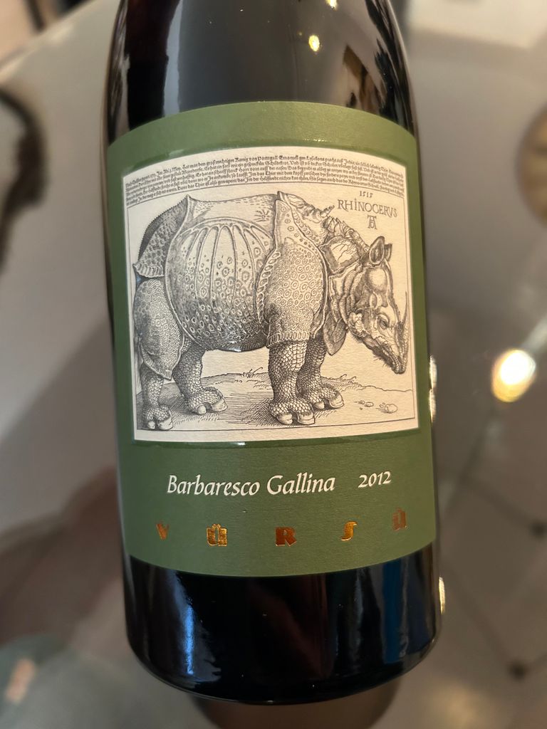 2012 La Spinetta (Rivetti) Barbaresco Vürsù Vigneto Gallina