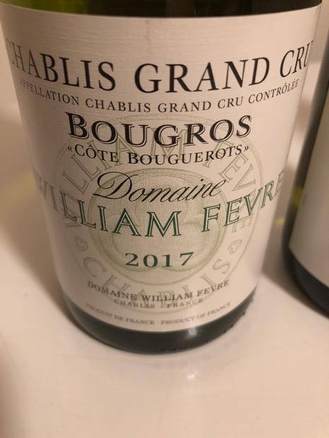 2014 Domaine William Fèvre Chablis Grand Cru Bougros Côte
