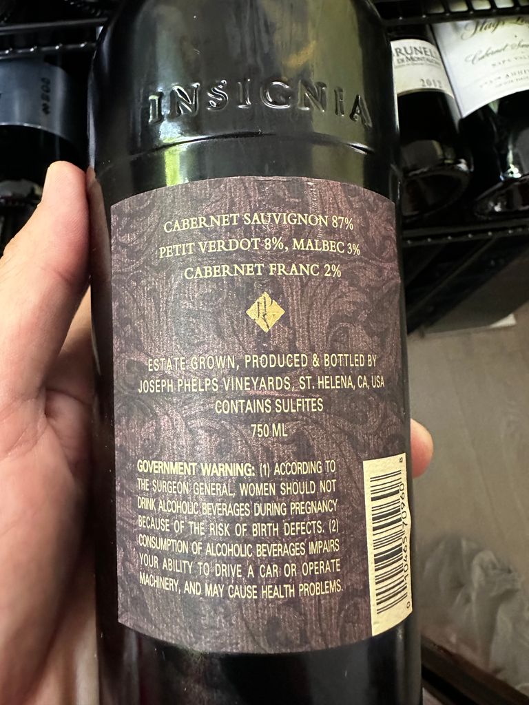 2018 Joseph Phelps Insignia - CellarTracker 2018 Joseph Phelps Insignia - CellarTracker