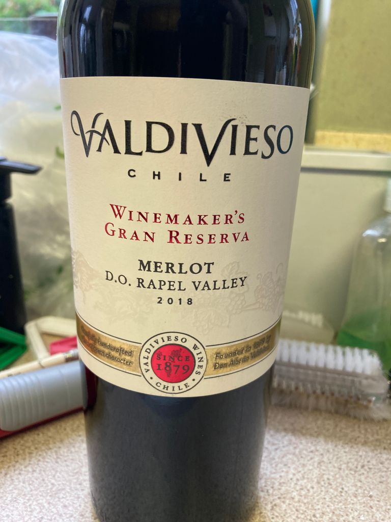 2019 Viña Gran Valdivieso - CellarTracker Winemaker\'s Reserva Merlot