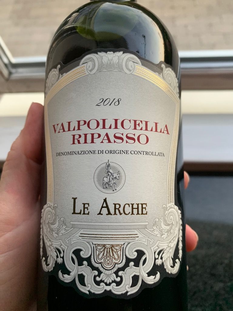 2018 Le Arche Ripasso della Valpolicella CellarTracker