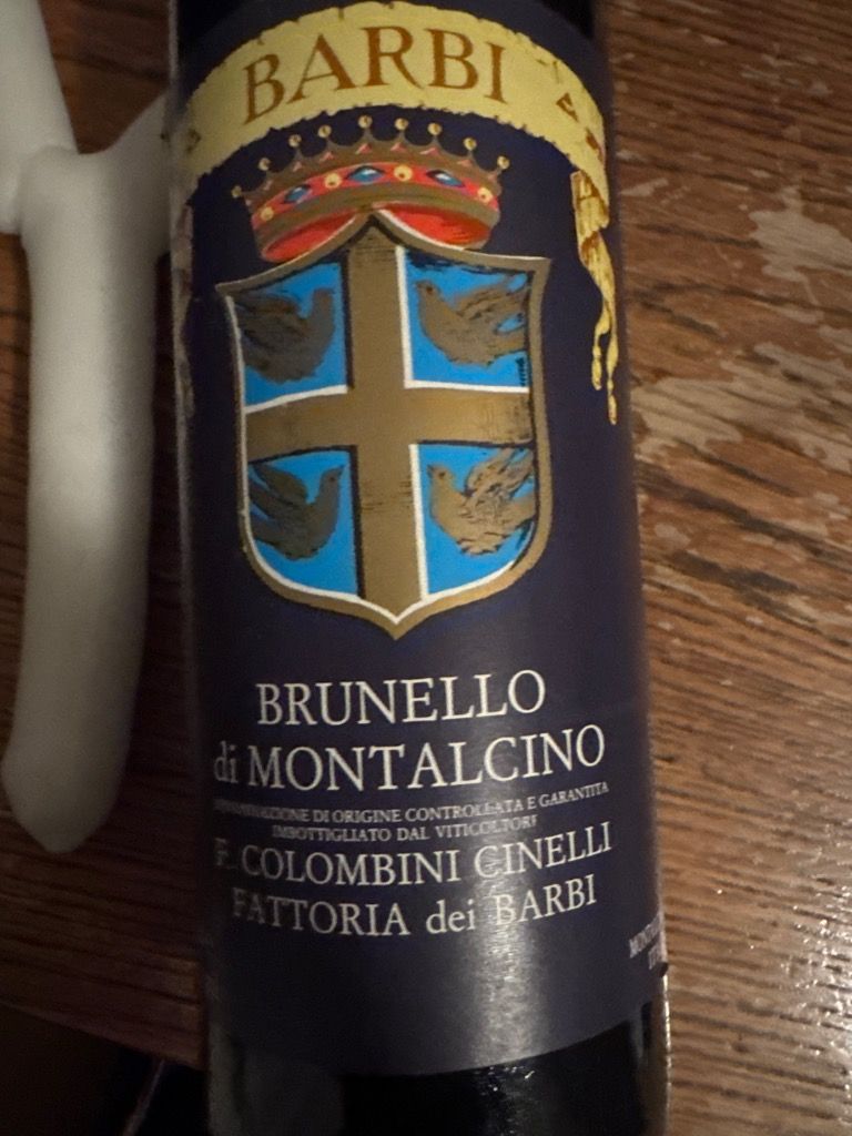 1995 Fattoria dei Barbi Brunello di Montalcino - CellarTracker